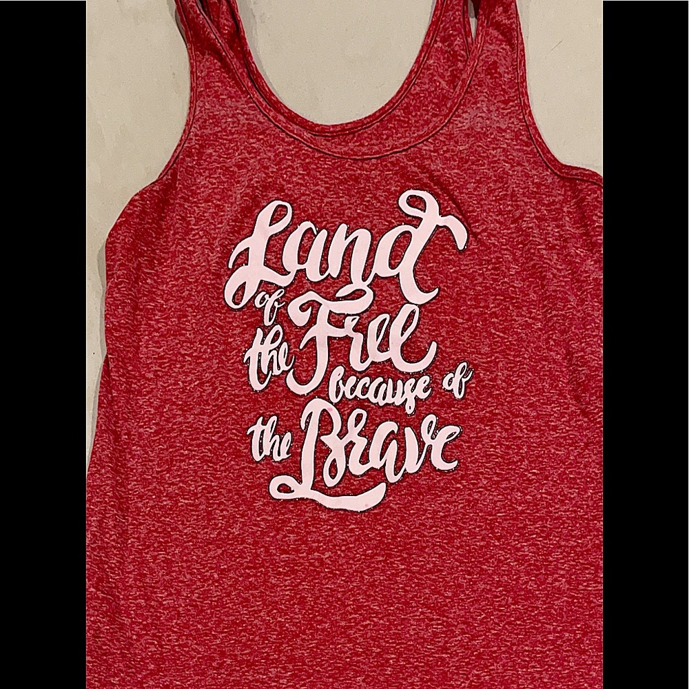 Red Tank top